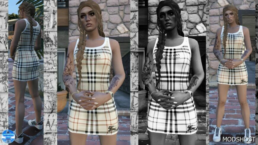 GTA 5 Player Mod: Female Dress (Featured)