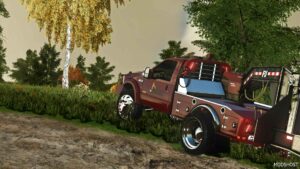 FS22 Ford Car Mod: 2006 Ford F550 Flatbed V1.1 (Image #2)