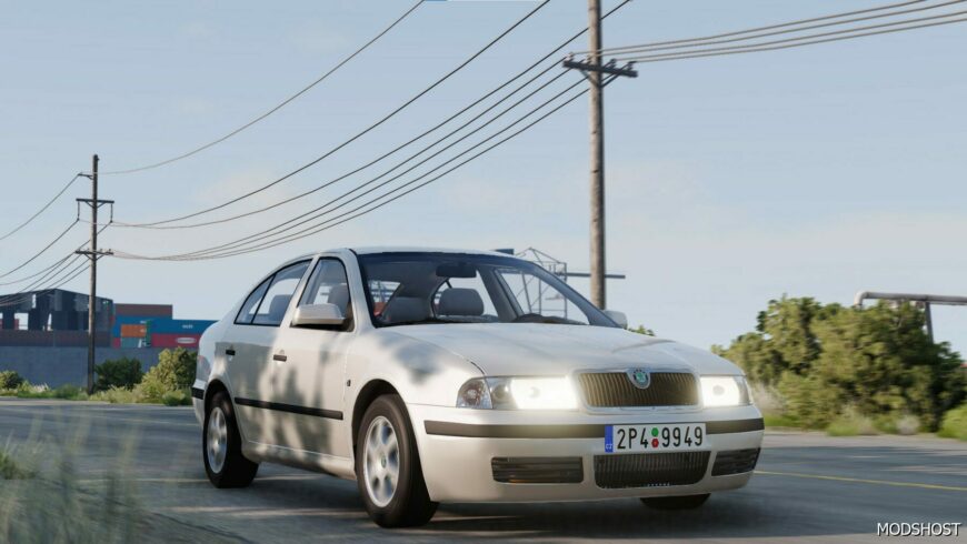 BeamNG Skoda Car Mod: Octavia (1U) 0.32 (Featured)