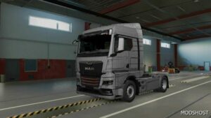 ETS2 MAN Skin Mod: TGX Gx/Gm/Gn Metallic Template (Image #2)