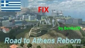 ETS2 Map Mod: Road to Athens Reborn FIX V1.1.1 (Featured)