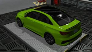 GTA 5 Audi Vehicle Mod: 2023 Audi RS3 Performance Sedan Addon/Replace/Unlocked V1.1 (Image #2)