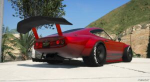 GTA 5 Vehicle Mod: Karin 190Z Widebody Add-On|Fivem (Image #5)