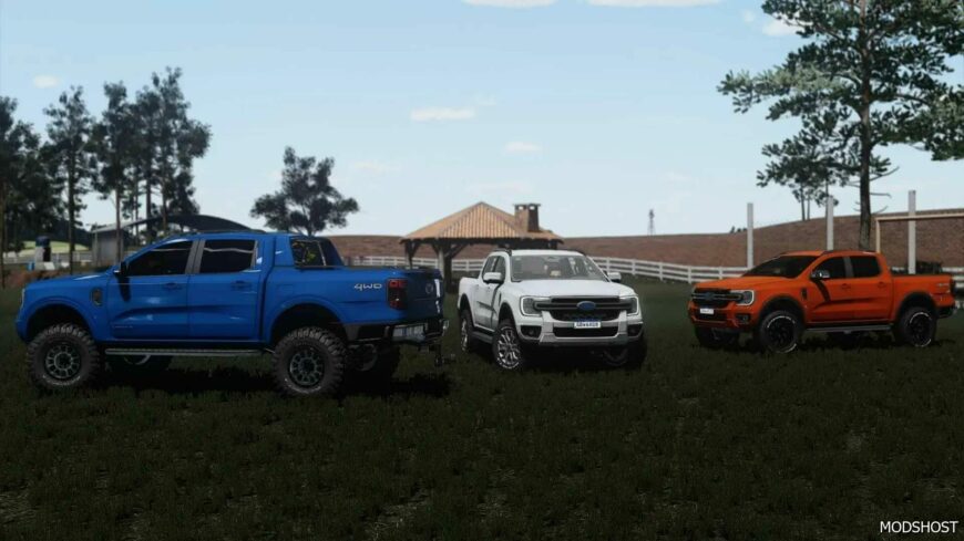 FS22 Ford Car Mod: Ranger 2024 (Featured)