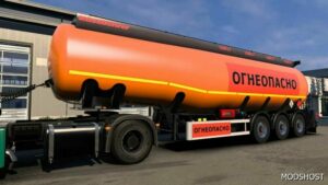 ETS2 Kassbohrer Trailer Mod: Tanker 1.49/1.50 (Featured)