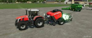 FS22 Fendt Mod: Fast Bale Fendt MF Additive Glowing Bales (Image #4)