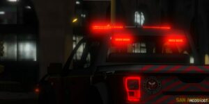 GTA 5 Mod: Ultimate Siren Lighting V4.0 (Featured)