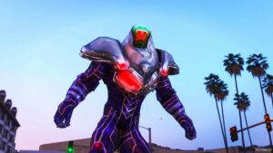 GTA 5 Player Mod: Dcuo Brainiac Add-On PED (Image #5)