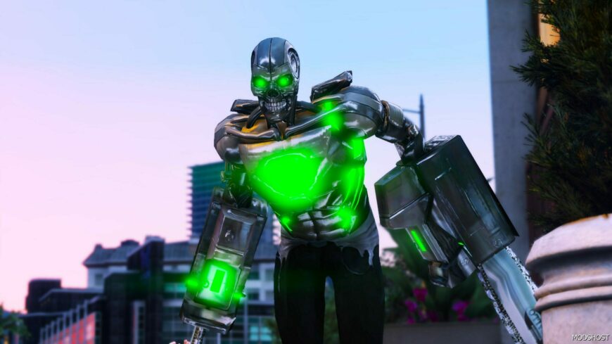 GTA 5 Player Mod: Metallo Add-On PED (Featured)