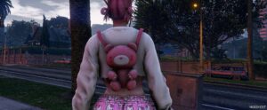 GTA 5 Player Mod: Gloomy Bear BAG (Featured)