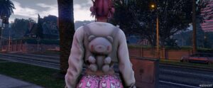 GTA 5 Player Mod: Gloomy Bear BAG (Image #2)