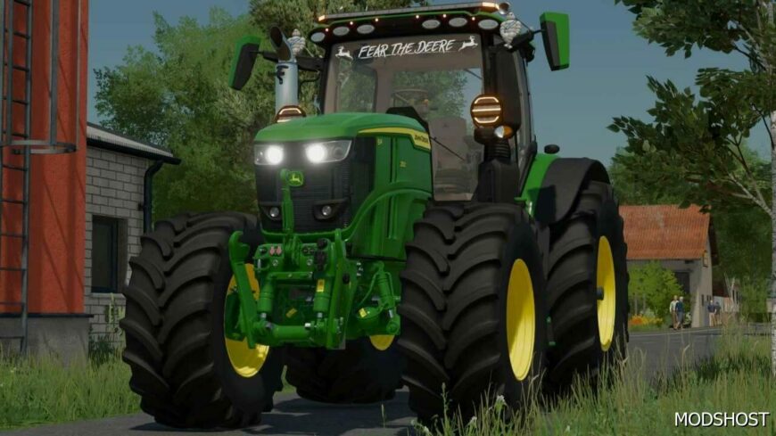 FS22 John Deere Tractor Mod: 6R Edit (Featured)