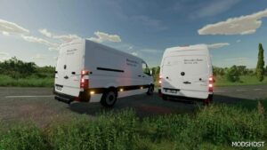 FS22 Mercedes-Benz Vehicle Mod: Mercedes Benz Sprinter 24-Hour Breakdown Service (Image #3)