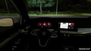 FS22 Volkswagen Car Mod: Golf 8 R Variant V1.1 (Image #4)