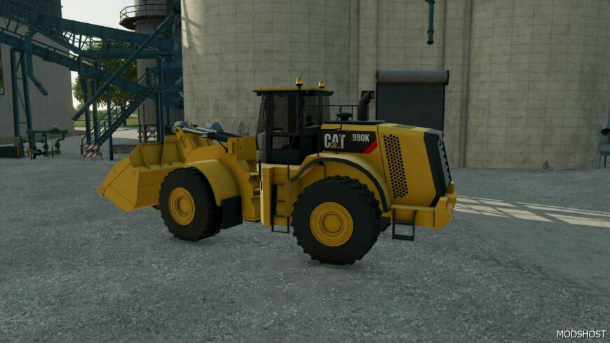 FS22 Caterpillar Forklift Mod: CAT 980K Loader V0.0.0.1 (Featured)