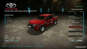 FS22 Toyota Car Mod: Hilux Invincible – A.p.e.n. Security (Featured)