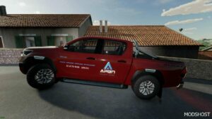 FS22 Toyota Car Mod: Hilux Invincible – A.p.e.n. Security (Image #2)