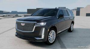 BeamNG Cadillac Car Mod: Escalade ESV 2023 0.32 (Featured)