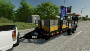 FS22 Mod: RTO 1274 Flatdeck Trailer (Image #3)