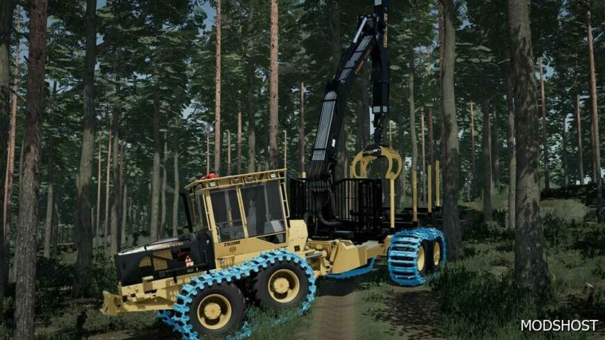 FS22 Mod: Forwarder 1075C (Featured)