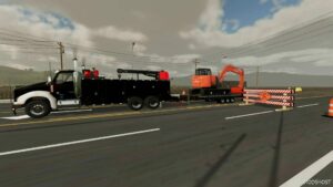 FS22 Trailer Mod: Trail King Tkt50Lp Tilt Deck (Image #6)