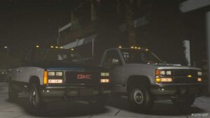 GTA 5 Chevrolet Vehicle Mod: Silverado 1991 Add-On / Fivem (Featured)