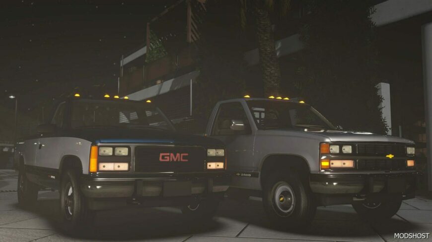 GTA 5 Chevrolet Vehicle Mod: Silverado 1991 Add-On / Fivem (Featured)