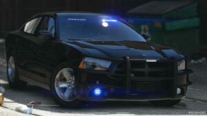 GTA 5 Dodge Vehicle Mod: 2014 Dodge Charger Unmarked (Featured)