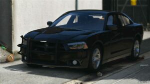 GTA 5 Dodge Vehicle Mod: 2014 Dodge Charger Unmarked (Image #2)