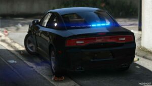 GTA 5 Dodge Vehicle Mod: 2014 Dodge Charger Unmarked (Image #3)