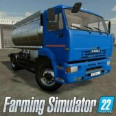 FS22 Kamaz Truck Mod: 53605 Barrel (Image #4)