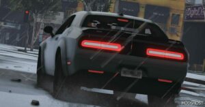 GTA 5 Dodge Vehicle Mod: 2018 Dodge Challenger SRT Demon (Image #2)