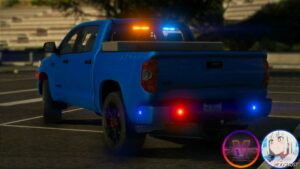 GTA 5 Toyota Vehicle Mod: 2019 Toyota Tundra TRD Unmarked (Image #2)