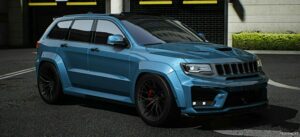 GTA 5 Jeep Vehicle Mod: Custom 2023 Jeep Grand Cherokee “Rhino SRT8” (Featured)