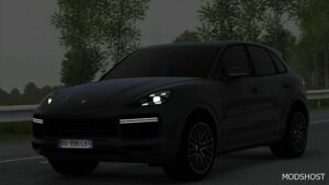 ETS2 Porsche Car Mod: Cayenne Turbo 2022 E3 V1.2 1.50 (Image #2)