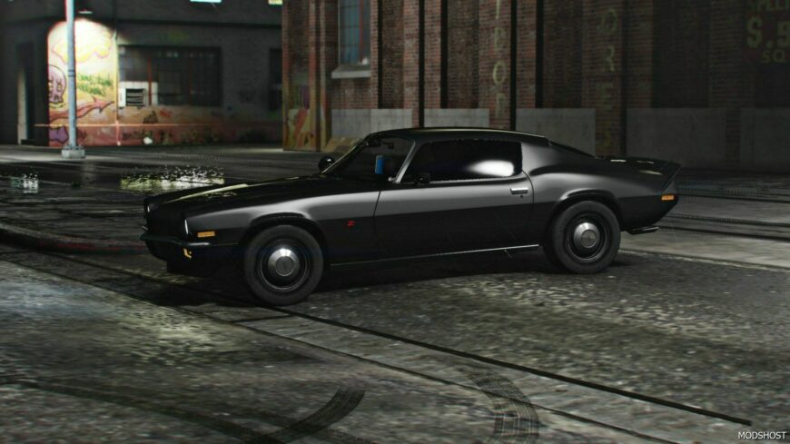 GTA 5 Chevrolet Vehicle Mod: 1973 Chevrolet Camaro Z28 Undercover (Featured)