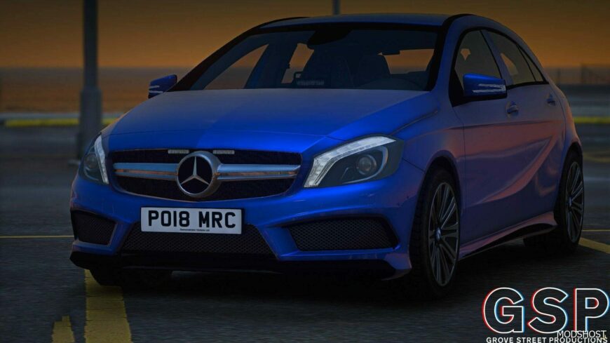 GTA 5 Mercedes-Benz Vehicle Mod: 2018 Mercedes-Benz AMG A45 (Featured)