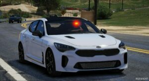 GTA 5 KIA Vehicle Mod: 2020 KIA Stinger (Image #3)