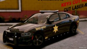 GTA 5 Dodge Vehicle Mod: 2018 Dodge Charger Blaine County Sheriff (Image #2)