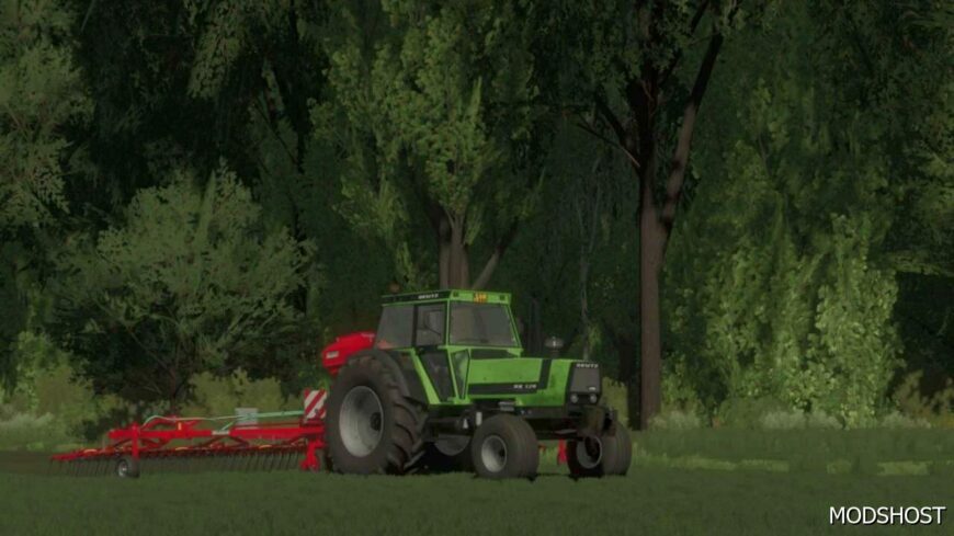 FS22 Tractor Mod: Deutz DX 120 2Wd/4Wd (Featured)