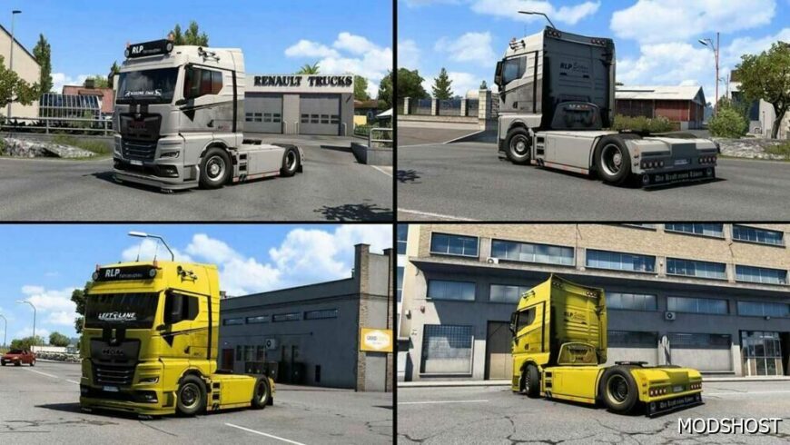 ETS2 MAN Truck Mod: TG3 TGX RLP Edition 1.49 (Featured)