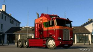 ETS2 Kenworth Mod: Asuka Langley Skin for Overfloater Kenworth K100-E (Featured)