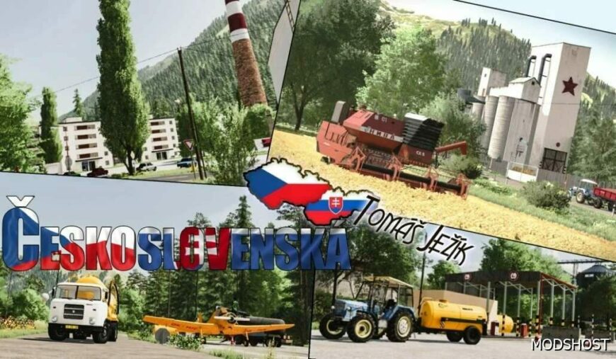 FS22 Mod: Československá Map (Featured)