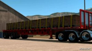 ATS Mod: Manac Steel Flatbed Trailer 1.49 (Image #2)