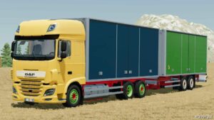 FS22 DAF Mod: XF 106 Trucks Pack & Trailer (Featured)