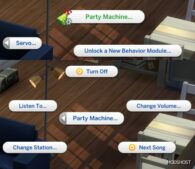 Sims 4 Mod: Better Party Machine Servos (Image #2)