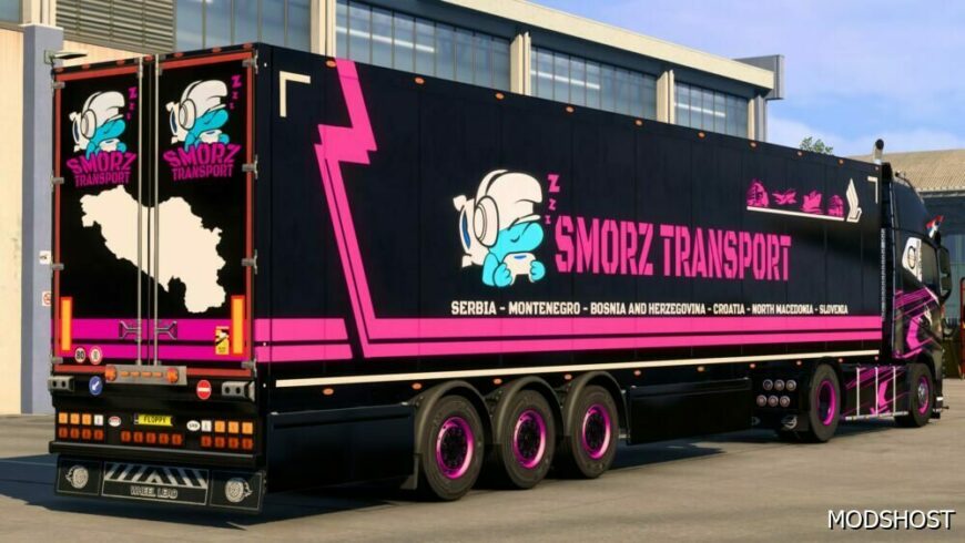 ETS2 Skin Mod: Smorz Transport Trailer (Featured)