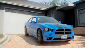 GTA 5 Dodge Vehicle Mod: 2013 Dodge Charger SRT8 (Image #3)