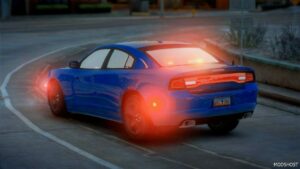 GTA 5 Dodge Vehicle Mod: 2013 Dodge Charger SRT8 (Image #4)