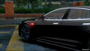 GTA 5 Tesla Vehicle Mod: Model S Unmarked (Image #2)